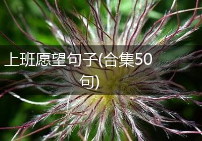 上班愿望句子(合集50句)