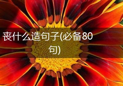 丧什么造句子(必备80句)