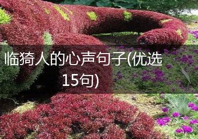 临猗人的心声句子(优选15句)