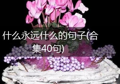 什么永远什么的句子(合集40句)