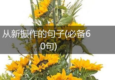 从新振作的句子(必备60句)