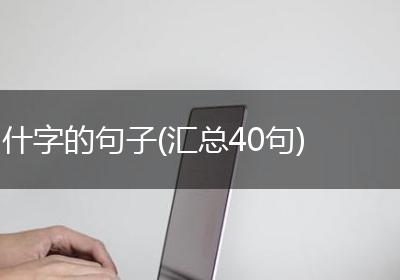 什字的句子(汇总40句)