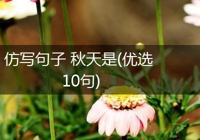 仿写句子 秋天是(优选10句)