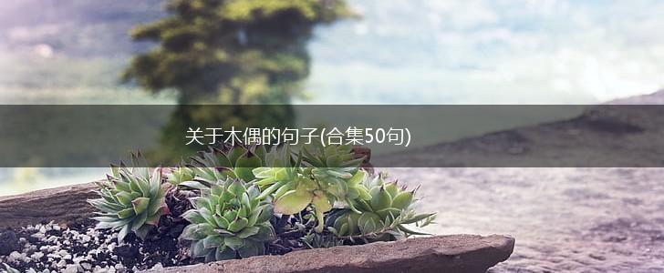 关于木偶的句子(合集50句),第1张