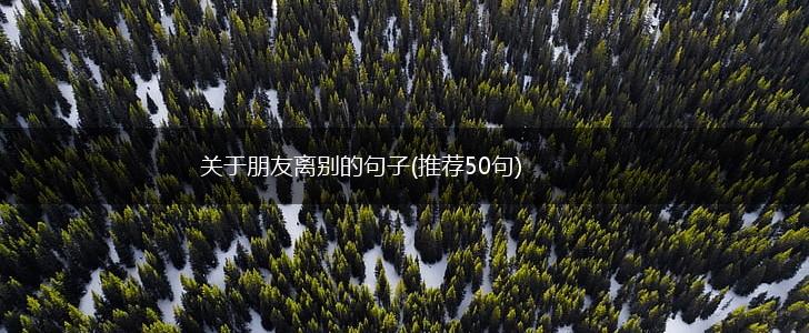 关于朋友离别的句子(推荐50句),第1张