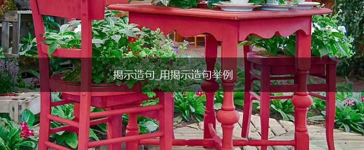 揭示造句_用揭示造句举例,第1张 揭示造句_用揭示造句举例,第1张