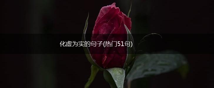 化虚为实的句子(热门51句),第1张