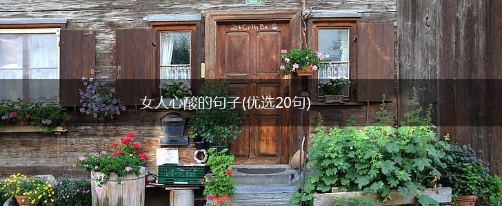女人心酸的句子(优选20句),第1张