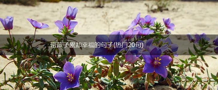 带孩子累却幸福的句子(热门20句),第1张