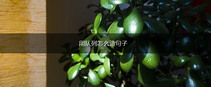 用队列怎么造句子,第1张 用队列怎么造句子,第1张