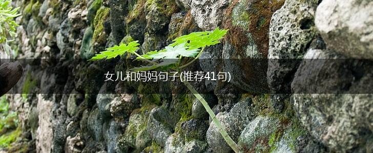 女儿和妈妈句子(推荐41句),第1张