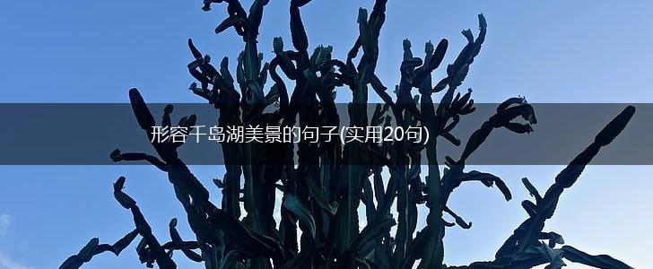 形容千岛湖美景的句子(实用20句),第1张