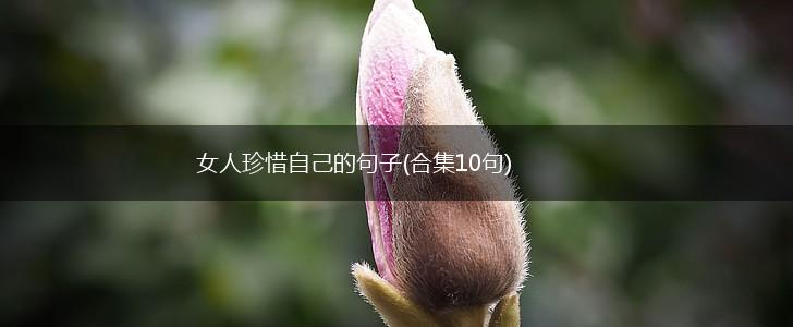 女人珍惜自己的句子(合集10句),第1张