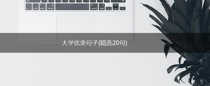 大学优美句子(精选20句),第1张