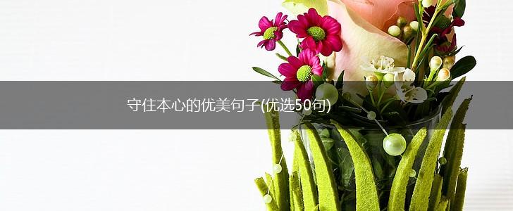 守住本心的优美句子(优选50句),第1张