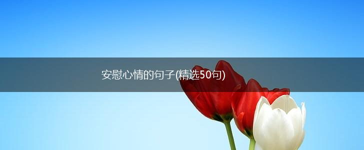 安慰心情的句子(精选50句),第1张