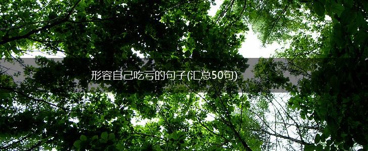 形容自己吃亏的句子(汇总50句),第1张