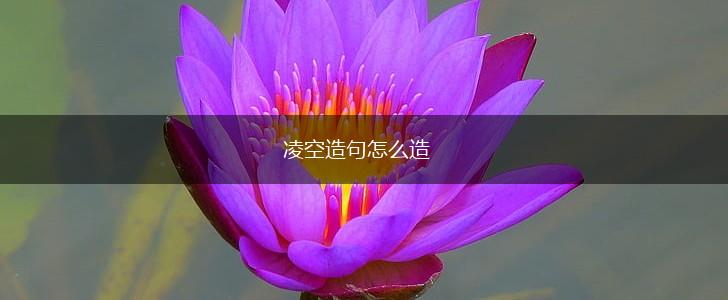 凌空造句怎么造,第1张 凌空造句怎么造,第1张