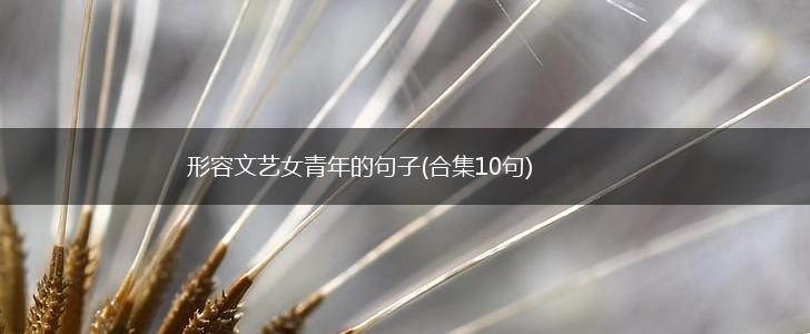 形容文艺女青年的句子(合集10句),第1张