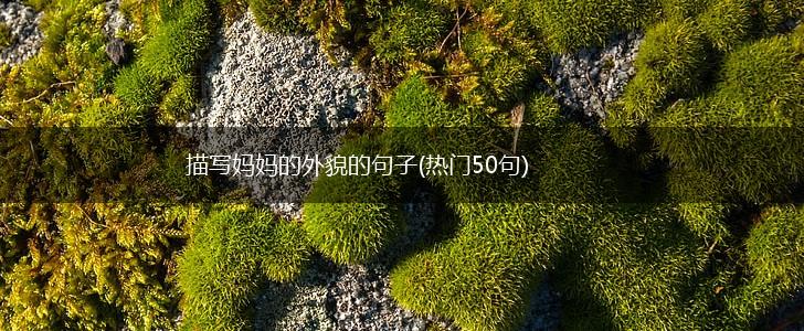 描写妈妈的外貌的句子(热门50句),第1张