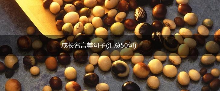 成长名言美句子(汇总50句),第1张