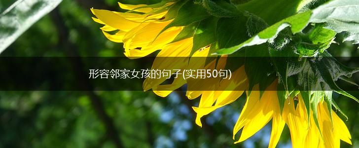 形容邻家女孩的句子(实用50句),第1张