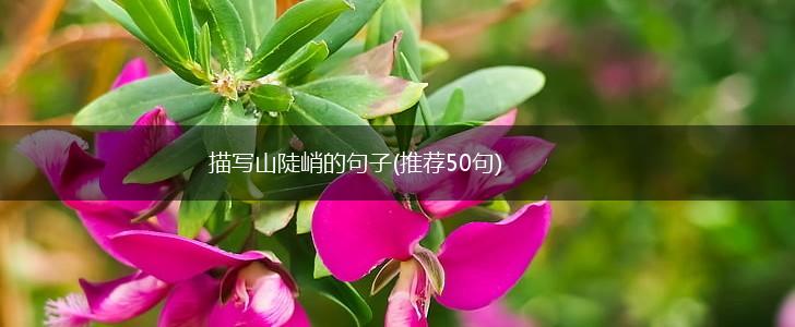 描写山陡峭的句子(推荐50句),第1张