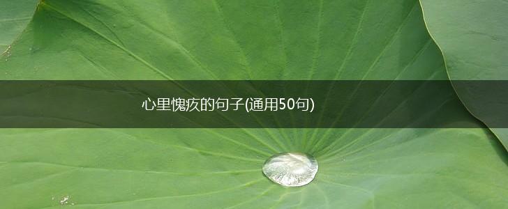 心里愧疚的句子(通用50句),第1张