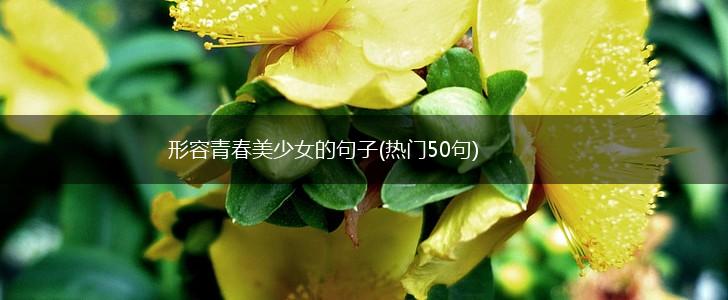 形容青春美少女的句子(热门50句),第1张