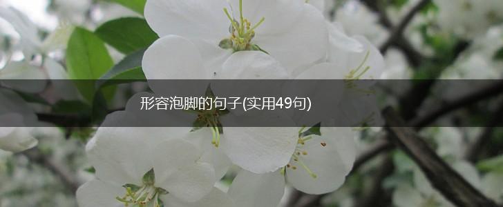 形容泡脚的句子(实用49句),第1张