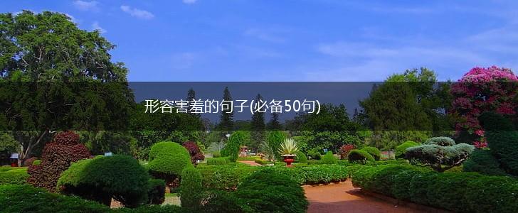 形容害羞的句子(必备50句),第1张