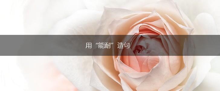 用“能耐”造句,第1张 用“能耐”造句,第1张