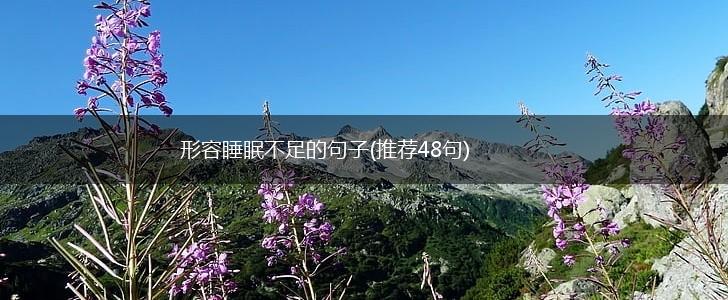 形容睡眠不足的句子(推荐48句),第1张