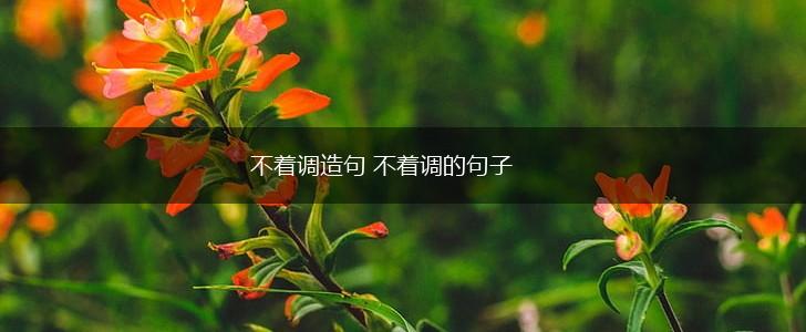 不着调造句 不着调的句子,第1张 不着调造句 不着调的句子,第1张