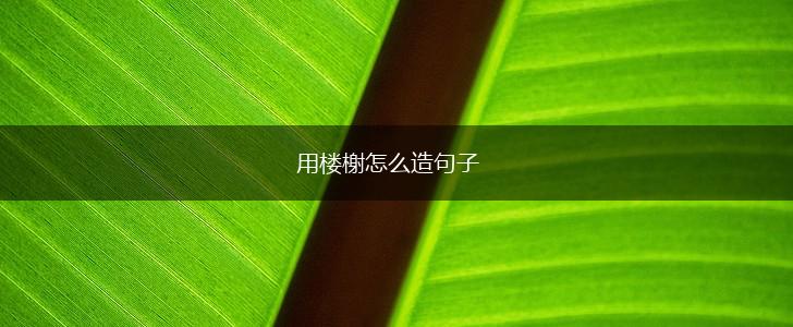 用楼榭怎么造句子,第1张 用楼榭怎么造句子,第1张
