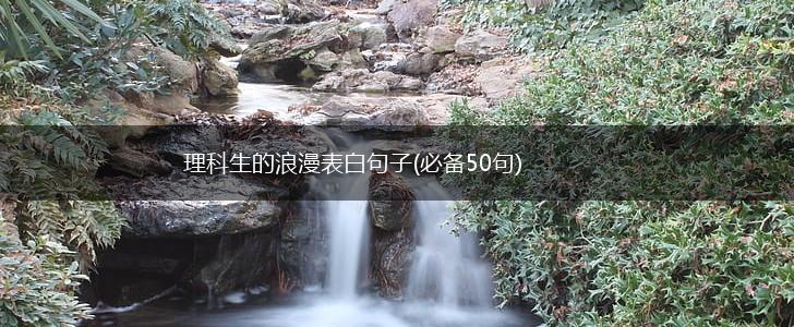 理科生的浪漫表白句子(必备50句),第1张