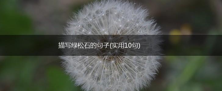描写绿松石的句子(实用10句),第1张