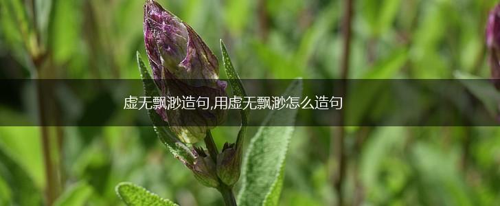 虚无飘渺造句,用虚无飘渺怎么造句,第1张 虚无飘渺造句,用虚无飘渺怎么造句,第1张