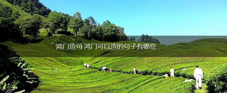 鸿门造句 鸿门可以造的句子有哪些,第1张