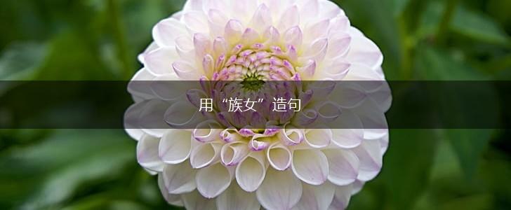 用“族女”造句,第1张