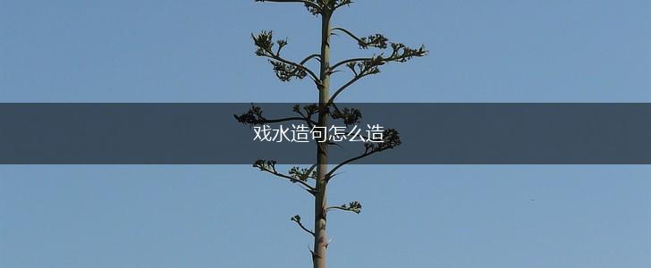 戏水造句怎么造,第1张 戏水造句怎么造,第1张