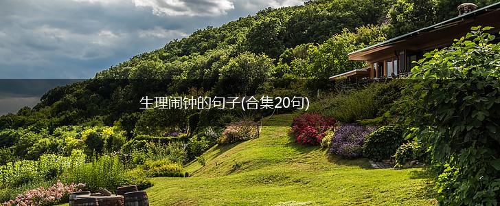 生理闹钟的句子(合集20句),第1张