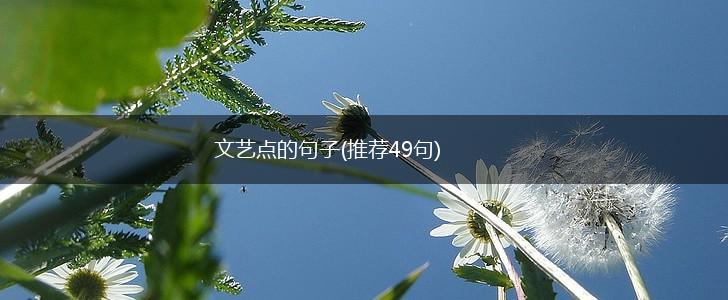 文艺点的句子(推荐49句),第1张