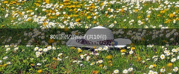 80后回忆的句子(共10句),第1张