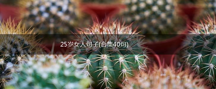 25岁女人句子(合集40句),第1张