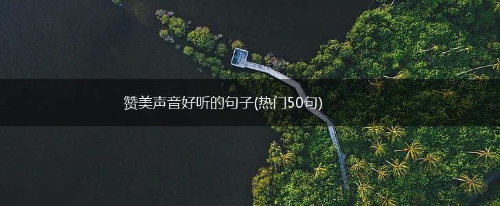 赞美声音好听的句子(热门50句),第1张