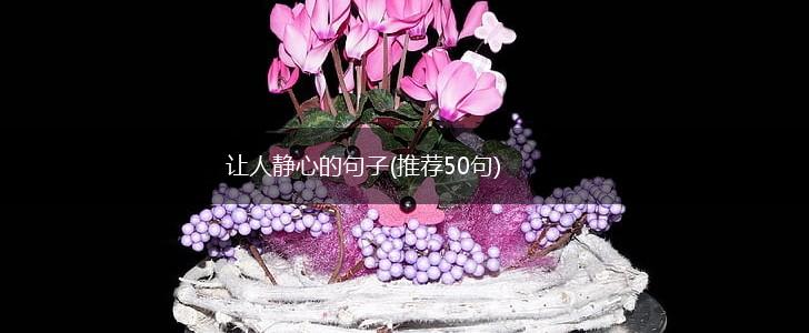 让人静心的句子(推荐50句),第1张