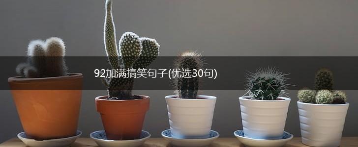 92加满搞笑句子(优选30句),第1张