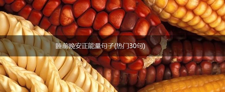 睡前晚安正能量句子(热门30句),第1张