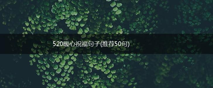 520暖心祝福句子(推荐50句),第1张